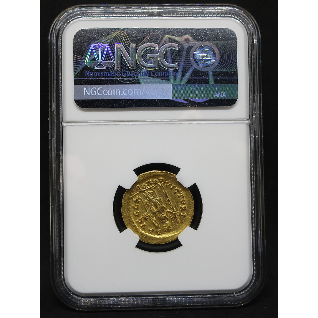 AD450-457 東ローマ帝国 ソリダス金貨 マルキアヌス ChXF5/5-2/5 NGC鑑定済み - CoinBlessing(コインブレッシング)