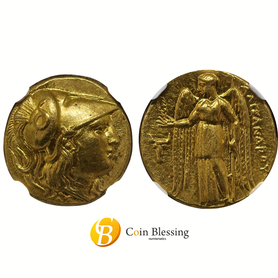 336-323BC 古代ギリシャ マケドニア王国 | スタテル金貨
