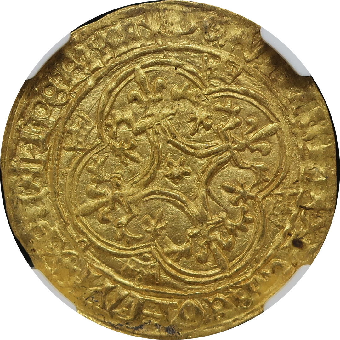 1380-1422 フランス エキュドール金貨 MS65 NGC鑑定済み