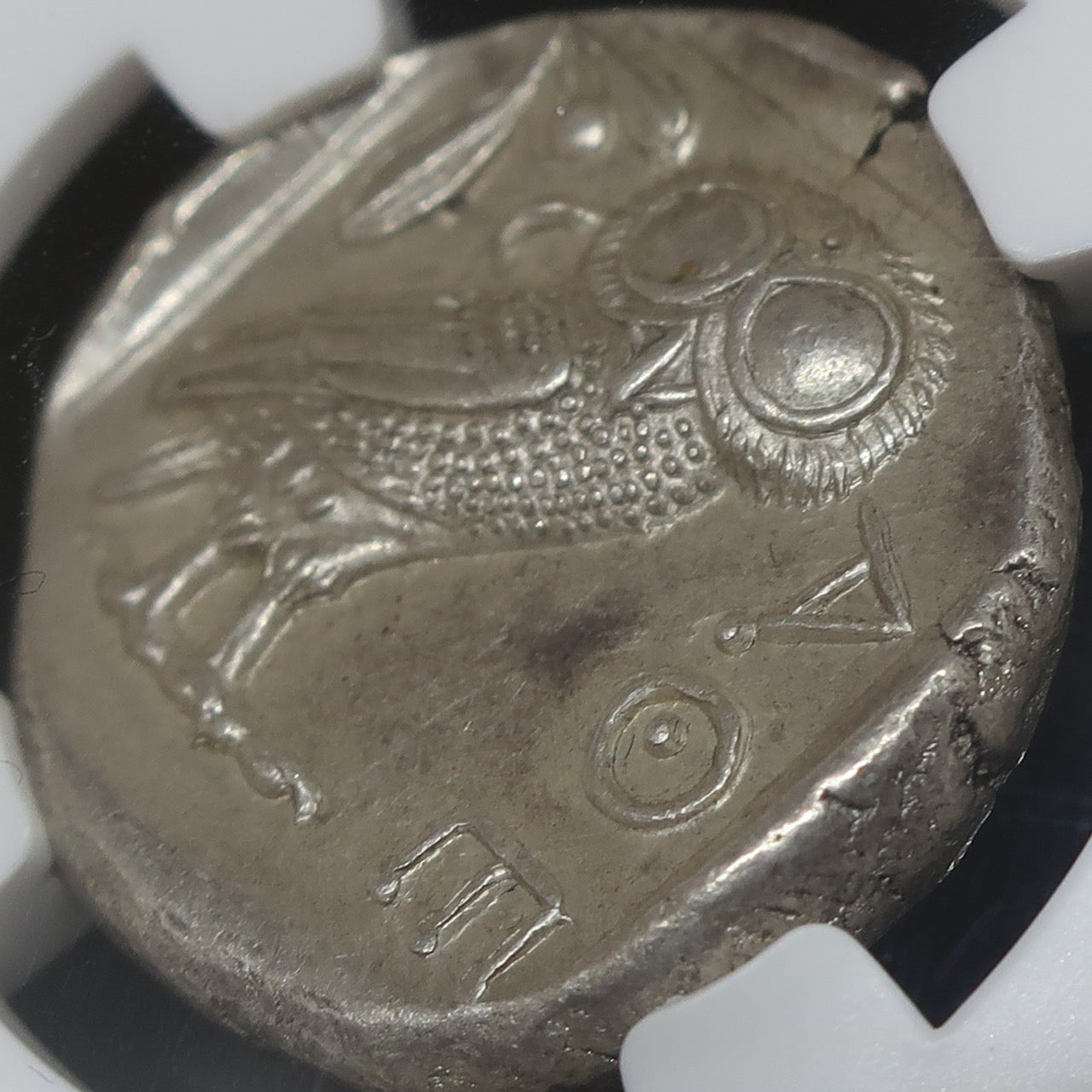 古代ギリシャ アッティカ アテネ テトラドラクマ銀貨 BC440-404 MS5/5-4/5 NGC - CoinBlessing