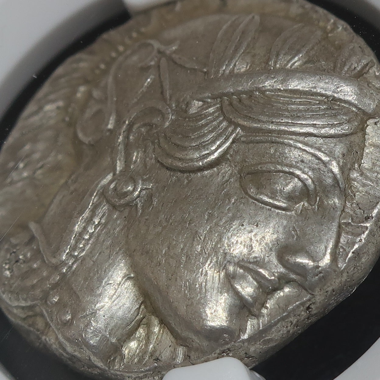 古代ギリシャ アッティカ アテネ テトラドラクマ銀貨 BC440-404 MS5/5-4/5 NGC - CoinBlessing