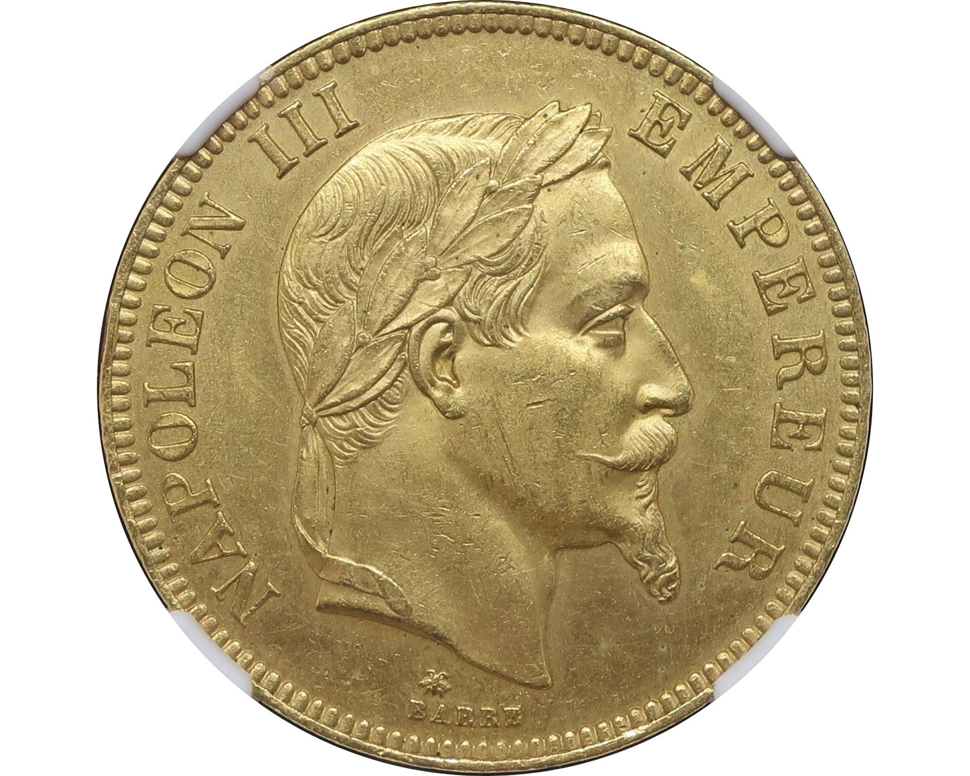 フランス 皇帝ナポレオン3世 1869A 100フラン金貨 MS62 NGC - CoinBlessing