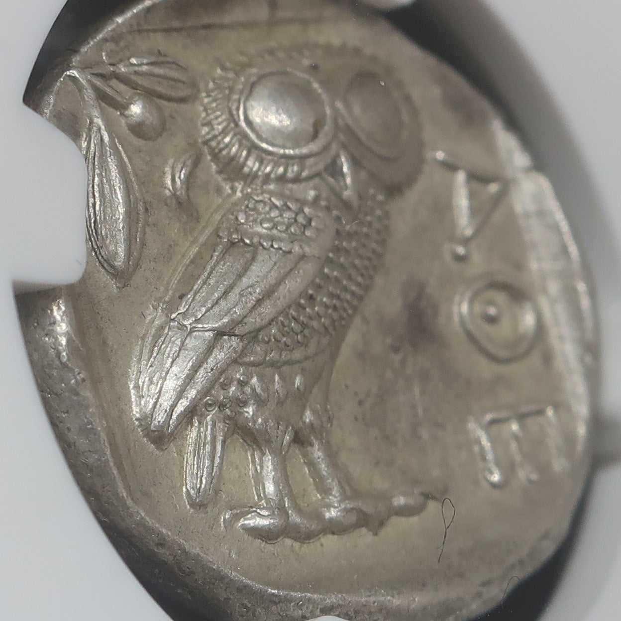 古代ギリシャ アッティカ アテネ テトラドラクマ銀貨 BC440-404 MS5/5-4/5 NGC - CoinBlessing