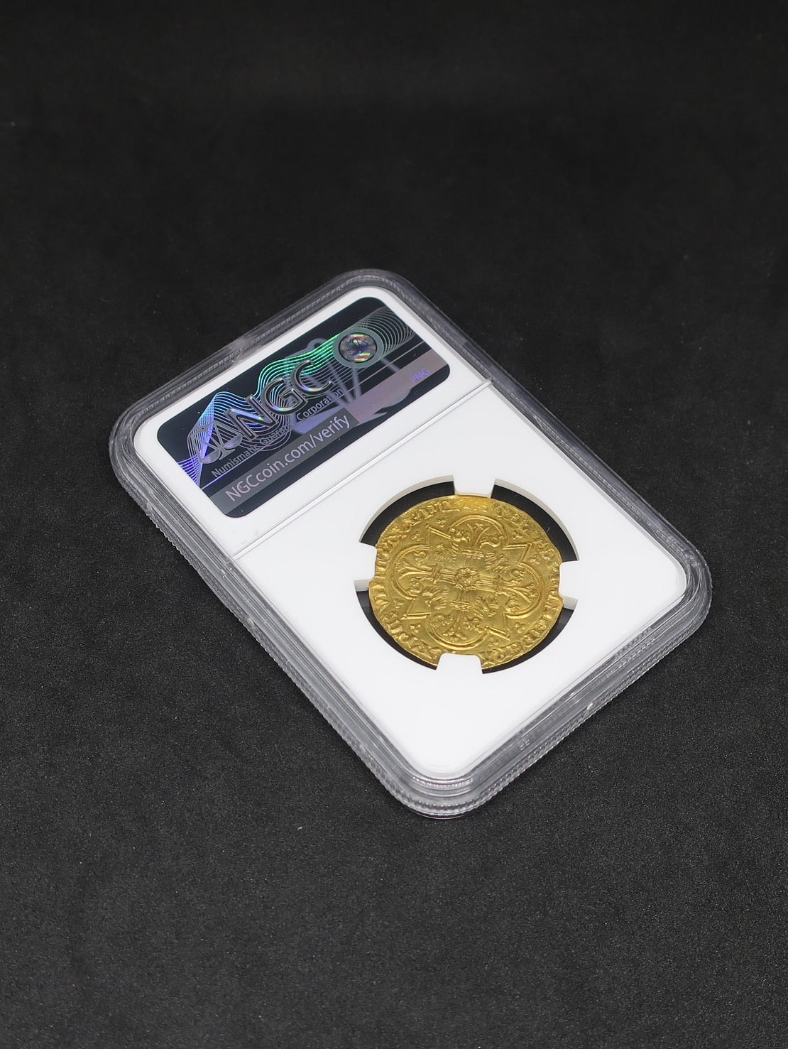 1346-1384 ベルギー ルイ・デ・マーレ ムートンドール金貨 MS63 神の子羊 - CoinBlessing